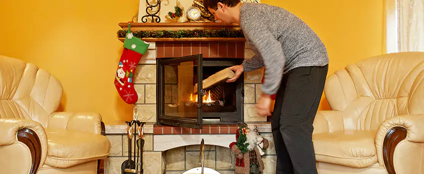 Gas to Wood-Burning Fireplace Conversion Services in Pittsburg, Kansas