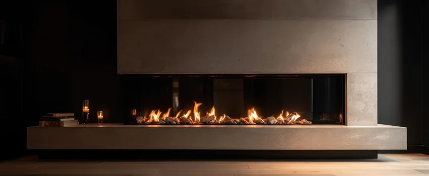 Gas Fireplace Ember Bed Design Services in Pittsburg, Kansas