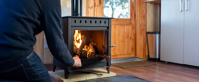 Open Hearth Wood Fireplace Installation in Pittsburg, KS