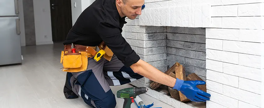 Fireplace Damaged Damper Frame Repair Services in Pittsburg, Kansas